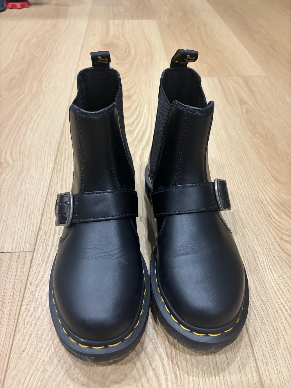 Dr. Martens Wincox Leather Buckle Chelsea Boots